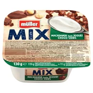 Kefiry, jogurty, maślanki - Müller - Mix jogurt o smaku czekoladowym gwiazdki - miniaturka - grafika 1
