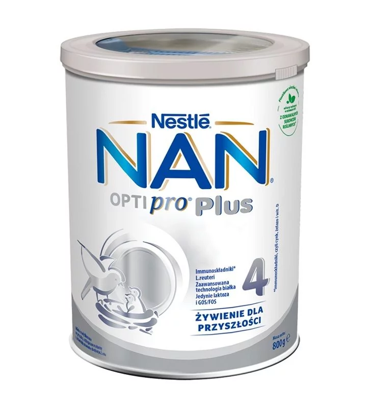 NESTLE Nestle Nan Optipro Plus 4 - Mleko puszka 800g