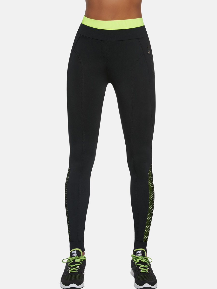 Damskie legginsy sportowe czarne Bas Black r.L