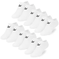 Skarpetki męskie - Puma Skarpety Męskie Stopki Sneaker Zestaw Bawełna Białe 6 par Roz. 35/38 - miniaturka - grafika 1