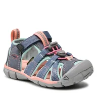 Sandały damskie - Keen Sandały Seacamp II Cnx 1022975 Flint Stone/Ocean Wave - miniaturka - grafika 1