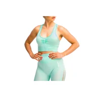 Bielizna sportowa damska - Biustonosz sportowy damski GymHero California Cute Bra - miniaturka - grafika 1