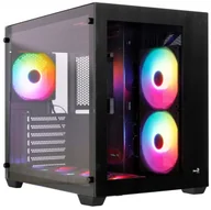Zestawy komputerowe - AeroCool Geh Midi Dryft MicroATX/ATX/MiniITX ARGB black - miniaturka - grafika 1