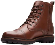 Botki damskie - Clarks Męskie botki Batcombe Cap, Dark Tan Lea, 47 EU - miniaturka - grafika 1