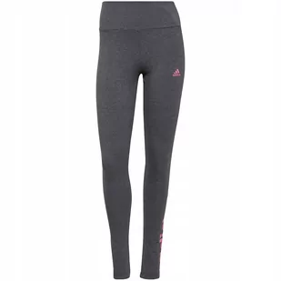 Legginsy damskie adidas Essentials High-W szare H07783 XS - Legginsy - miniaturka - grafika 1