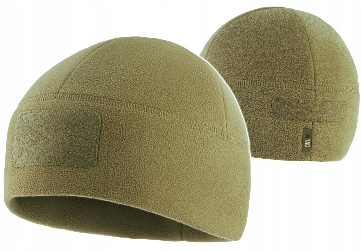 Czapka Zimowa Męska Z Polarem Ciepła Watch Cap Elite Polar 320 Rzep M-Tac Tan M