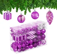 Bombki - bombki świąteczne relaxdays w zestawie 72 sztuk - miniaturka - grafika 1