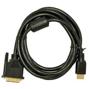 Akyga Kabel AK-AV AK-AV-11 DVI-D M HDMI M 1 8m kolor czarny - Kable - miniaturka - grafika 1