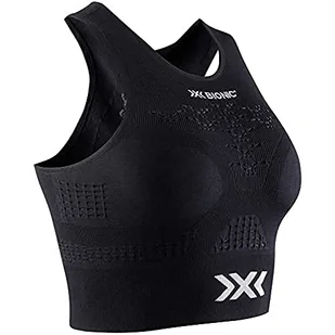 X-Bionic Damski top sportowy Pl-Energizer, B119 czarny/biały, L - Koszulki i topy damskie - miniaturka - grafika 1