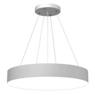 Lampy sufitowe - Wisząca lampa pierścień Sengo 5211 Shilo zwis nad wyspę biała - miniaturka - grafika 1