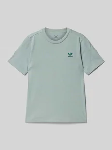 T-shirt z wyhaftowanym logo - Koszulki dla chłopców - miniaturka - grafika 1