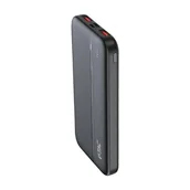 Powerbanki - Power Bank V-TAC 10000mAh Czarny 2xUSB Type C SZYBKI 22,5W V-TAC VT-10000 - miniaturka - grafika 1