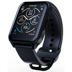 Motorola Moto Watch 70 43mm Czarny - Smartwatch - miniaturka - grafika 1