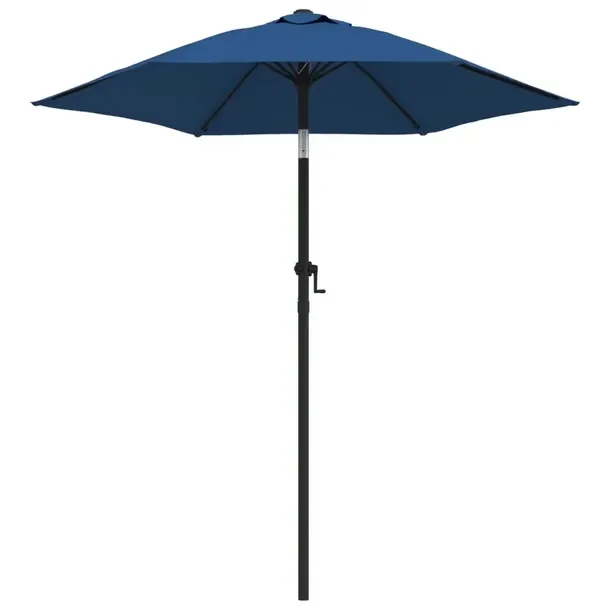 Elegancki Parasol Przeciwsłoneczny i Przeciwdeszczowy, Niebiesko-Szary, 20
