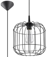 Lampy sufitowe - Sollux Lighting Lampa wisząca CELTA czarna SL.0296 - miniaturka - grafika 1