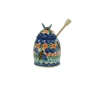 Pojemniki kuchenne - Ceramiczny pojemnik na miód Ceramika Bolesławiec - miniaturka - grafika 1