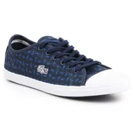 Trampki damskie - Trampki Lacoste Ziane W 7-31SPW0038003 (kolor Granatowy, rozmiar EU 36) - miniaturka - grafika 1