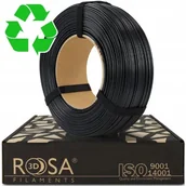 Filamenty i akcesoria do drukarek 3D - Filament ROSA 3D ReFill R-PET-G Impact 1,75 1000g Black Czarny - miniaturka - grafika 1