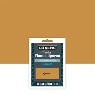 Luxens Tester farby plamoodpornej Banana 1 25 ml - Farby wewnętrzne - miniaturka - grafika 1