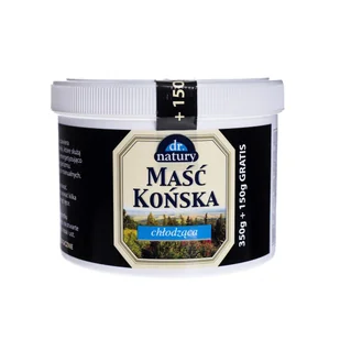 SewMed MEDICAL Masc konska chlodzaca Dr.Natury,(Sewmed) 350g+150g 7049388 - Stawy, mięśnie, kości - miniaturka - grafika 2