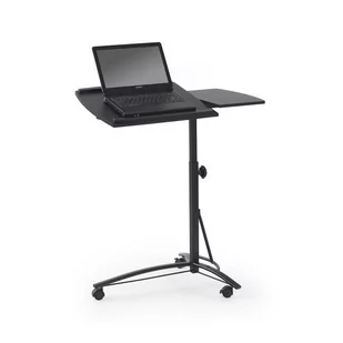 Stolik Pod Laptopa Na Kółkach B-14 Halmar Czarny - Biurka - miniaturka - grafika 1