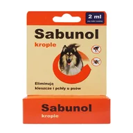 Artykuły przeciw pasożytom - Dr Seidla Sabunol krople przeciw pchłom i kleszczom 2ml - miniaturka - grafika 1