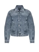 Kurtki damskie - G-Star Raw Kurtka jeansowa Kitoh 3D D26776 E207 Niebieski Regular Fit - miniaturka - grafika 1