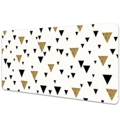 Podkładki na biurko - Mata na biurko Geometryczny trójkąt 90x45 cm - miniaturka - grafika 1
