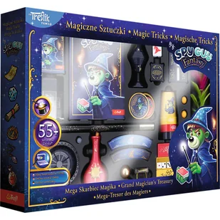Magiczne Sztuczki, Trefl, Mega Skarbiec Magika, 62299 - Mały naukowiec - miniaturka - grafika 1