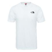 Koszulki sportowe męskie - Koszulka The North Face Simple Dome 0A2TX5FN41 - biała - miniaturka - grafika 1