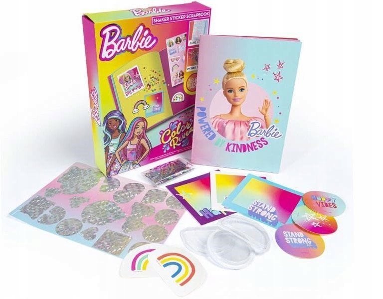 Barbie notatnik z naklejkami