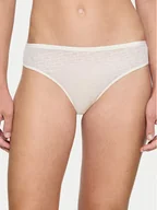 Majtki damskie - Triumph Figi klasyczne Signature Sheer 10222554 Écru - miniaturka - grafika 1