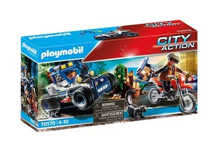 Playmobil amp;reg; amp;#174; City Action 70570. Pościg policyjnym samochodem terenowym - Klocki - miniaturka - grafika 1