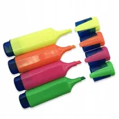 Zakreślacze - Zakreślacze Markery Kolorowe Neonowe do Książek Szkoły Zestaw Zakreślaczy 4 - miniaturka - grafika 1