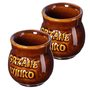 Kubek kamionkowy z napisem Olympia 0.25L, 2 szt. - Kubki - miniaturka - grafika 1