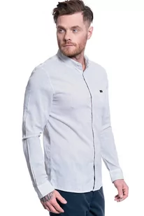 Męska Koszula Materiałowa Lee Slim Button Down  White L66Xng12-M - Koszule męskie - miniaturka - grafika 1