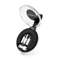 Ładowarki do telefonów - VONMÄHLEN allroundo C All-in-One Multi Charging Cable z 5 adapterami – kabel ładujący 6 w 1 – Micro-USB, USB-C – kompatybilny z iPhone, smartfonami z systemem Android i urządzeniami mobilnymi – czarny - miniaturka - grafika 1