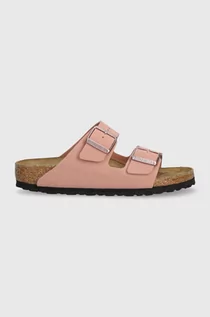 Buty dla chłopców - Birkenstock klapki dziecięce Arizona Kids BFBC kolor różowy - grafika 1