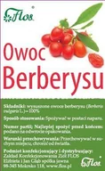 Suplementy naturalne - ZAKŁAD KONFEKCJONOWANIA ZIÓŁ "FLOS" ELŻBIETA I JAN Owoc berberysu 50g Flos - miniaturka - grafika 1
