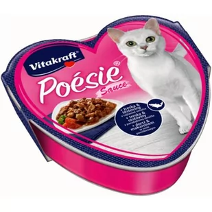 VITAKRAFT POESIE SOS dorsz, makaron i pomidor szalka dla kota 85g - Mokra karma dla kotów - miniaturka - grafika 1