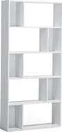 Regały - Beliani Regał biały 5 półek ORILLA - miniaturka - grafika 1