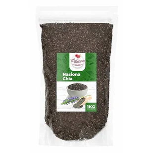 Nasiona Chia 1 kg - Malinowe - Zdrowa żywność - miniaturka - grafika 1