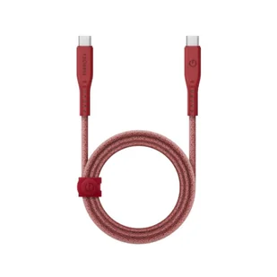 ENERGEA kabel Flow USB-C - USB-C 1.5m czerwony/red 240W 5A PD Fast Charge - Kable - miniaturka - grafika 7