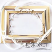 Ozdoby do włosów - Wianek ślubny ADRIEN - miniaturka - grafika 1