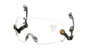 DELTA PLUS DELTAPLUS FUEGO OKULARY Z POLIWĘGLANU, BEZBARWNE, MONTOWANE DO HEŁMU PRZEMYSŁOWEGO, UV400, AB*, AR* (BEZBARWNY, ONESIZE) - Okulary ochronne - miniaturka - grafika 1