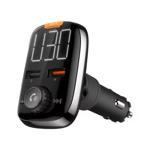 Peiying Transmiter samochodowy z funkcją Bluetooth 2x gniazda USB) LEC-URZ0465-2 - Transmitery FM - miniaturka - grafika 1