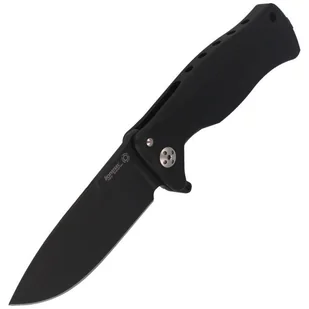 LionSteel - Nóż SR Flipper Aluminum Black / Black Blade - SR11A BB - Noże - miniaturka - grafika 5