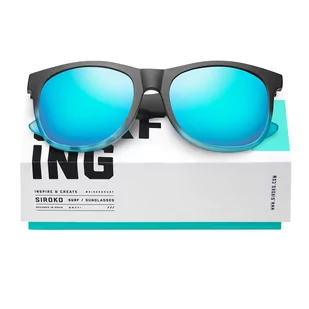 Okulary przeciwsłoneczne Originals Surf SIROKO Deep Blue Czarny Mężczyzna - Pływanie - miniaturka - grafika 1