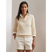 Swetry damskie - LAUREN RALPH LAUREN Sweter GASSED | Regular Fit - miniaturka - grafika 1