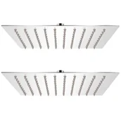 Deszczownice - Deszczownice ze stali nierdzewnej, 2 szt., 20 x 20 cm - miniaturka - grafika 1